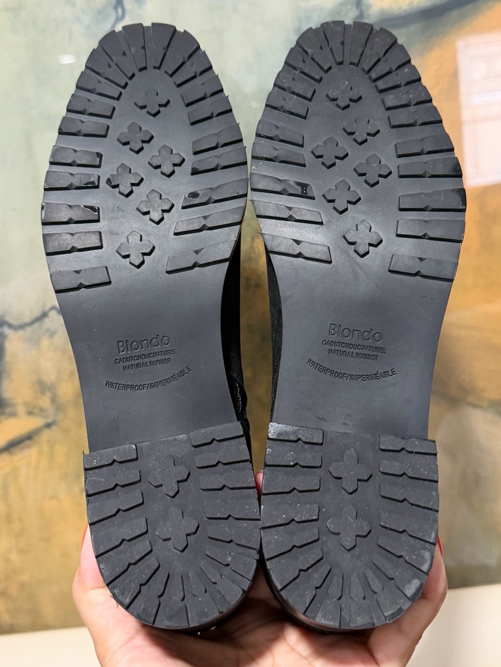 🌸BLONDO🌸 Shyne Waterproof Bootie In Black Size: 9M - Picture 15 of 15